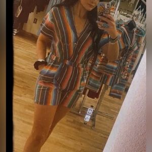 L&B Serape Romper